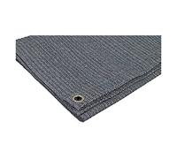 Leisurewize Supreme Breathable 2.5 x 4.5m Charcoal/Grey Caravan Awning Carpet Tent Groundsheet