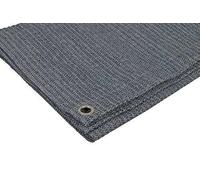 Leisurewize Supreme Breathable 2.5 x 7m Charcoal/Grey Caravan Awning Carpet Tent Groundsheet