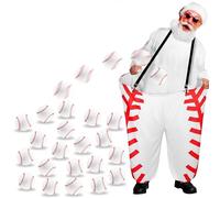 Leitee Baseball Party Granny Pants Yard Game Soft Foam Balls Fight Games Soft Foam Balls Tossing Activity for Backyard Party Adult Groups Field Day Family Recreational Reunion Tossing Game