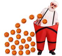 Leitee Basketball Party Granny Pants Yard Game Soft Foam Balls Fight Soft Foam Balls Tossing Activity for Backyard Party Adult Groups Field Day Family Recreational Reunion Tossing Game