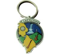 LEITRIM Official ALL IRELAND GAA County crest ultra thin metal keyring