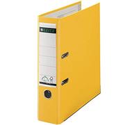 Leitz 180 Plastic Lever Arch File ring binder A4 Yellow