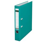 Leitz 10155052 Folder 180° A4 with Slits Plastic Slim Turquoise