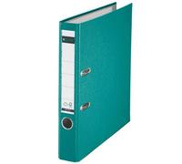 Leitz 10155052 Folder 180° A4 with Slits Plastic Slim Turquoise narrow turquoise