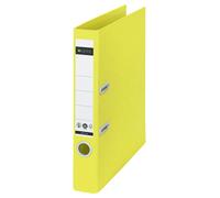 Leitz A4 50mm Yellow Leitz 180 Recycle Lever Arch File CO NeutraL Pack of 10