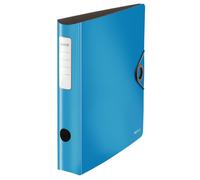 Leitz 10481030 quality folder 180 ° ring binder, blue light blue