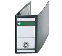 Leitz Qualitäts-Ordner 180° A6 quer, Schwarz, 80 mm Rücken, A6-Querformat, Einba