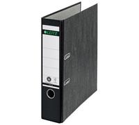Leitz 180 Lever Arch File 80mm Board A4 Black (Pack of 10) 1080-10-95