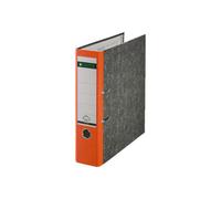 Leitz 10805045 Folder A4 80 mm Spine Orange Paste Paper 2 Brackets