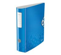 Leitz 1106-00-36 Wow Folder A4 Ice Blue Metallic 82 mm Spine 2 Bra...