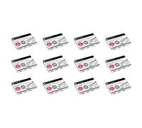 Leitz 12 Packs of 1000 Galvanised Staples No.8 (6/4-21/4mm)