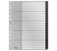 Leitz 12190000 tab index Polypropylene (PP) Black
