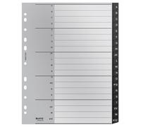 Leitz Recycled PP Index A-Z A4 BK