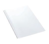 Leitz 177158 A4 Thermal Binding Covers, 1.5 mm (15 Sheet Capacity), White, Pack of 100