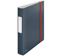 Leitz 180 Active Lever Arch File, 350 Sheet Capacity, 65 mm Spine, Cosy Range, A4, Velvet Grey, 10390089