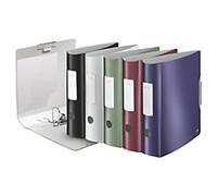 Leitz 180° Active Style Wide Lever Arch File A4 82 mm Assorted 2 Rings 1108 Polyfoam Portrait Pack of 5