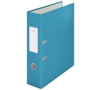 Leitz Lever Arch File, 600 Sheet Capacity, 80 mm Spine, Cosy Range, A4, Calm Blue, 10610061