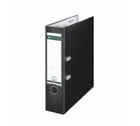 New, Leitz Lever Arch File Plastic 80mm Spine A4 Black Ref 1010-95 [Pack 10]