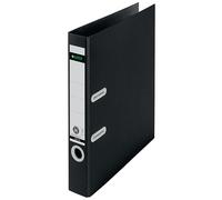 Leitz 180° Lever Arch File, A4, 50mm spine width, 100% Recyclable, Eco Friendly, Premium Quality, Recycle Range, 10190095, Black