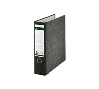 Leitz Lever Arch File Document Folder Storage Organisation Black 80mm 10 Pack