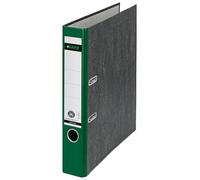 Leitz 180° Lever Arch File, Classic Marbled, CO2 neutral, 100% Recycled Card, 10505055, Green