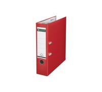 Leitz 180 Lever Arch File Polypropylene A4 80Mm Spine Width Red Pack 10 10101025