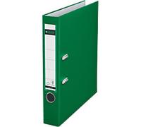 Leitz 180° Narrow Lever Arch File A4 52 mm Green 2 Rings 1015 Polypropylene Portrait Pack of 10