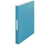 Leitz 2 Ring Binder, 190 Sheet Capacity, Cosy Range, 32 mm Spine, A4, Calm Blue, 42380061