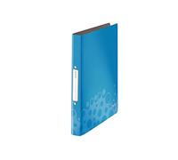 Leitz 2 Ring Binder, Holds up to 190 Sheets, Bebop Range, 32 mm Spine, 4566037 - A4, Blue