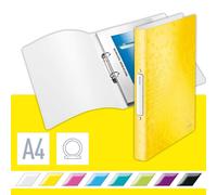 Leitz 2 Ring Binder, Holds up to 190 Sheets, Wow Range, 25 mm Spine, 42570016 -