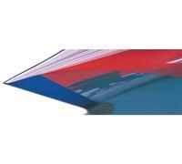 Leitz 39241 Thermal Binding Folders A4 Linen Look 3 mm Spine Width Pack of 100 Blue