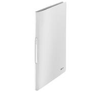 Leitz 39580099 A4 Display Book, 20 Pockets, 40 Sheet Capacity, Transparent Pockets, Arctic White, Style Range, 39580004