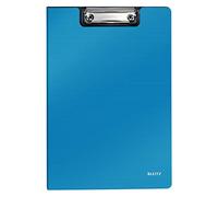 Leitz 39621050 Foam Solid A4 Clip File - Light Green Light Blue