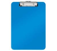 Leitz Clipboard 39710036 A4 – Rigid Plastic, WOW Range – Metallic Blue