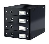 Leitz 6049-00-95 Click & Store Desk drawer box Black A4 4 drawers