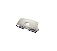 Leitz 4 Hole Punch, 25 Sheets, Guide Bar with Format Markings, Metal, 50120085 -
