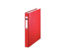 Leitz 42120025 Standard Ring Binder A4 Polypropylene 4 Rings 25 mm Red