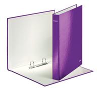 Leitz Wow A4 25mm "2 D-Ring" Ringbinder - Purple (Pack of 10)