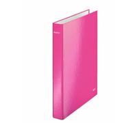 Leitz 42420023 ring binder - ring binders (Pink, A4, 275 x 318 x 40 mm)