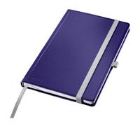 Leitz Style Notebook A5 Ruled Hardback Blue Not perforated