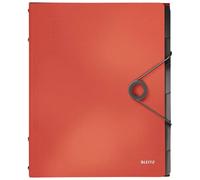 Leitz 4569-10-20 Organiser Desk Folder Light red A4 6 compartments...