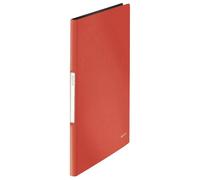 Leitz 46310026 Clear pocket folder A4 20 sleeves Red Plastic Wallet
