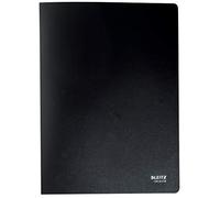 Leitz 46770095 A4 Display Book Pack of 10 with 40 Transparent Pockets for 80 Sheets 100% Recyclable Environmentally Friendly Recycle Series Black