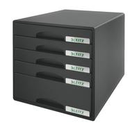 Leitz Plus 5 Drawers 4 Small And 1 Large Buc Drawers Black Kids
