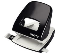 Leitz NeXXt Metal Office Hole Punch 30 Sheets. Black