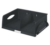 Leitz 52300095 Sorty Standard Letter Tray (W x D x H) 370 x 272 x 90 mm - Black