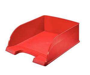 Leitz 52330025 A4 Plus Range Jumbo Letter Tray - Red