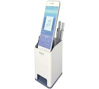 Leitz 53631001 Sound pencil case sound amplification function, WOW, White/Grey