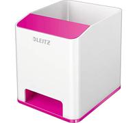 Leitz Sound Pen Holder WOW White & Pink