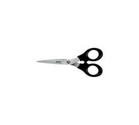 Leitz Stainless Steel Scissors 165 mm, Stainless Steel 165 mm Scissors on Plastic-Free Hanging Card, 54230095